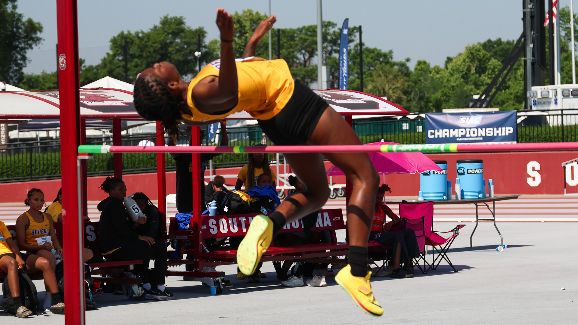 Anaiya Houseal high jump 2026 SIAC Championship