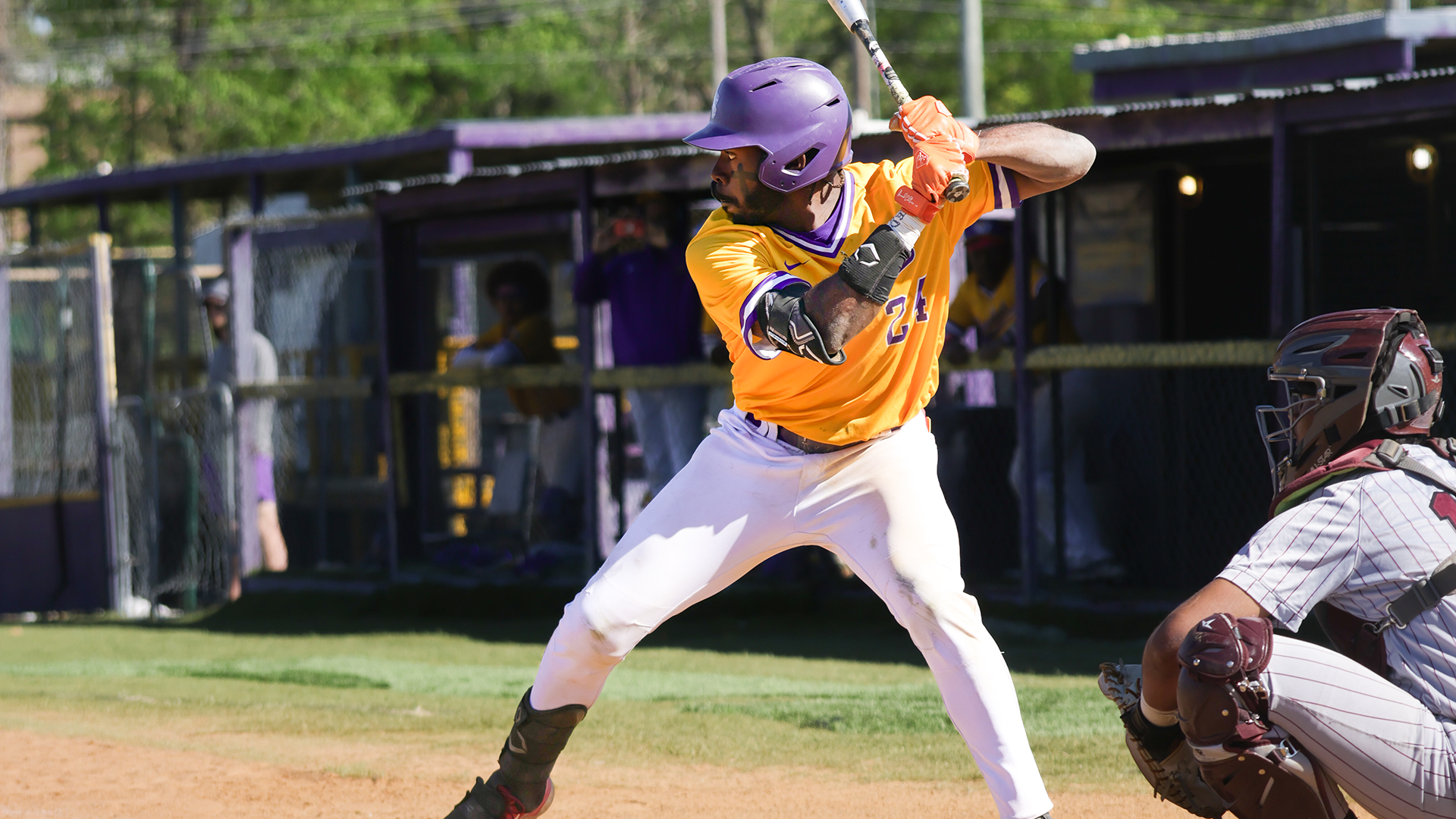 Kent Johnson at bat