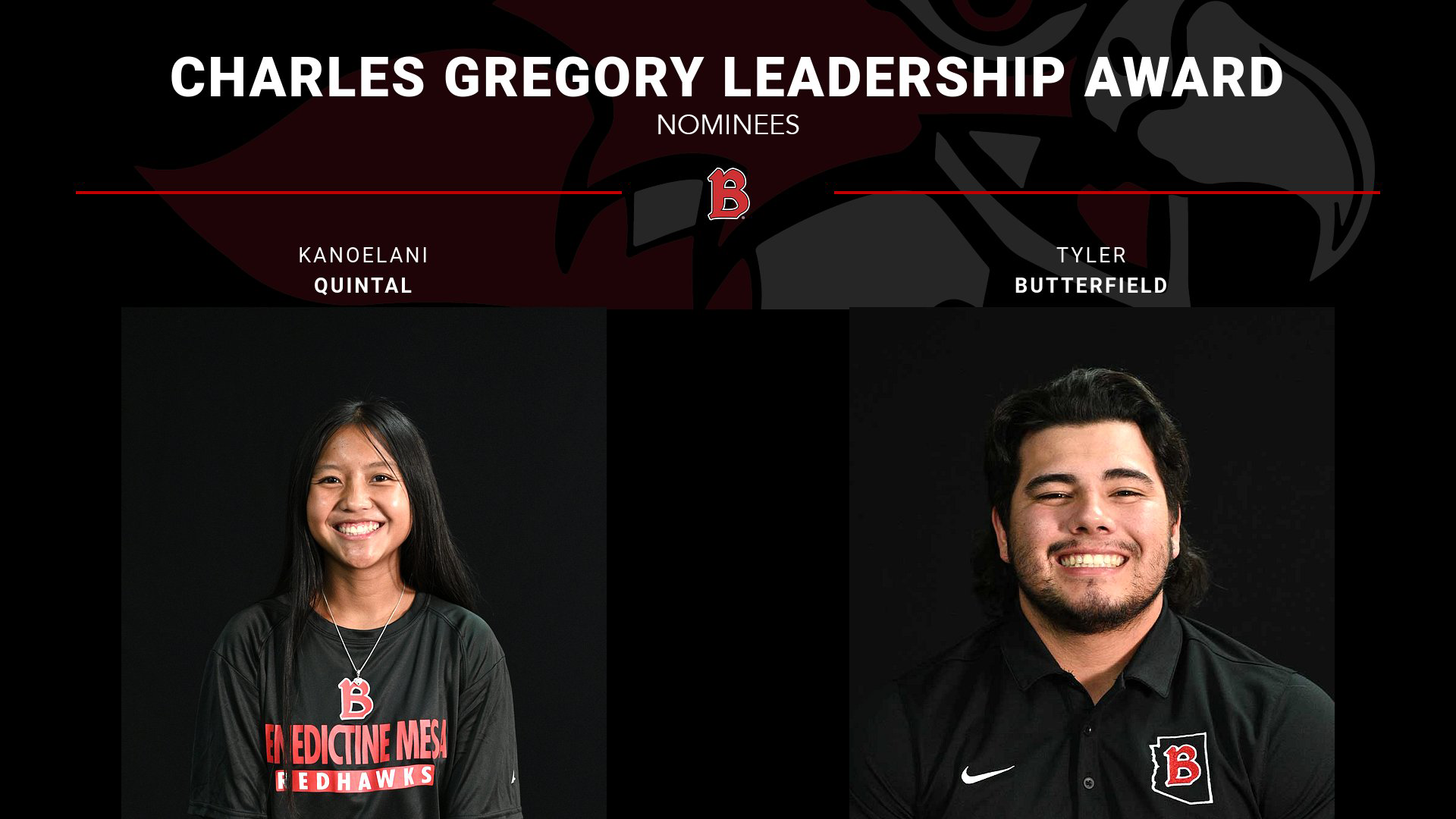 Charles Gregory Leadership Award Nominees