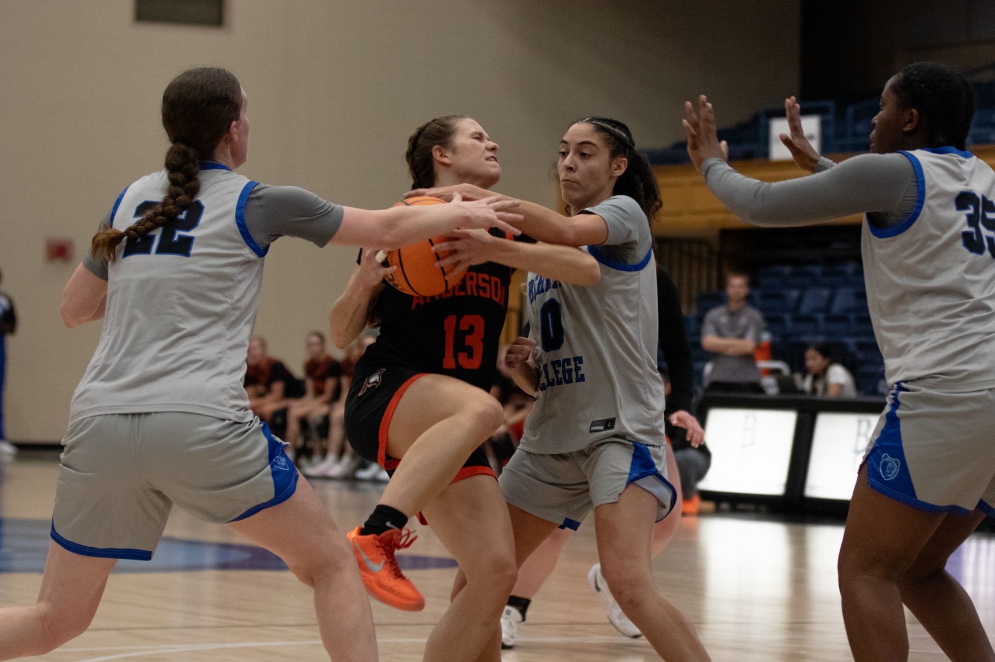 Madison Howell and Payton Bugg Stop Anderson