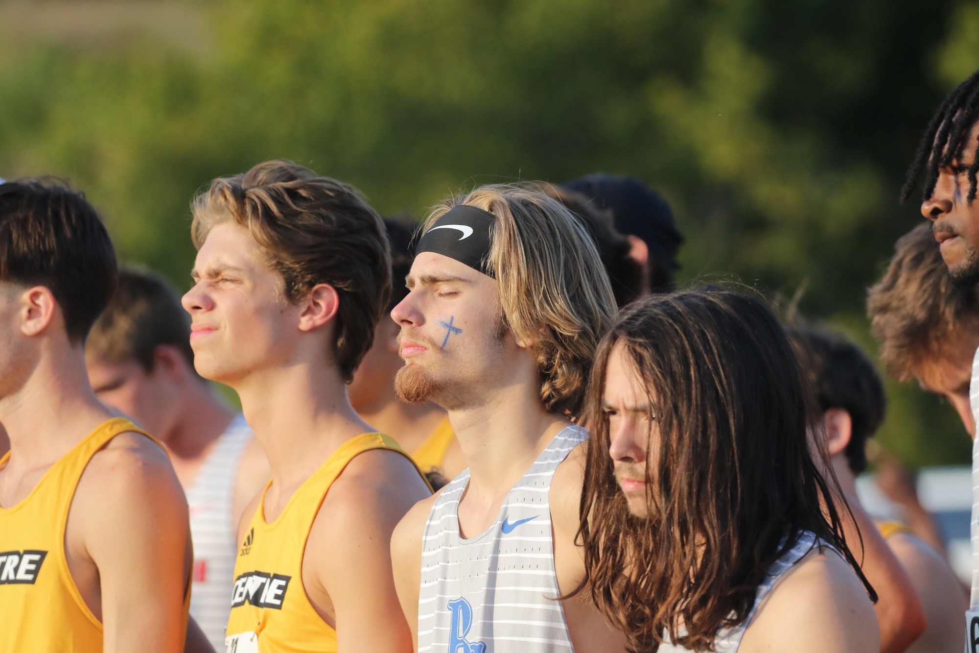 Austin Prepping for Race