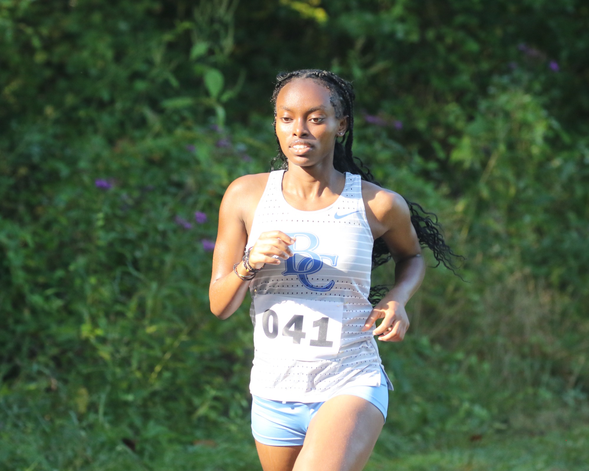 Joyeuse Muhorakeye running