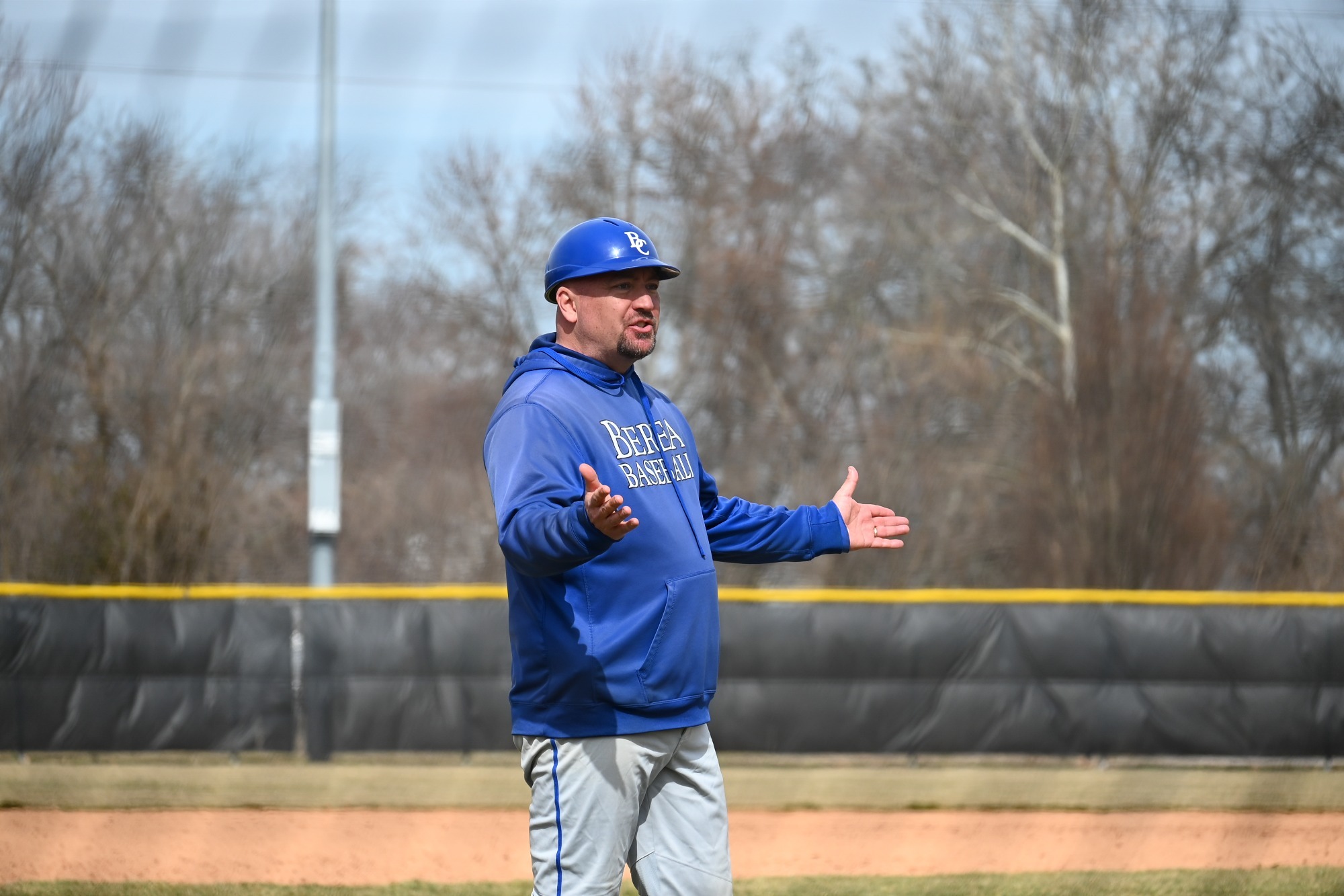 Pufall shows emotion