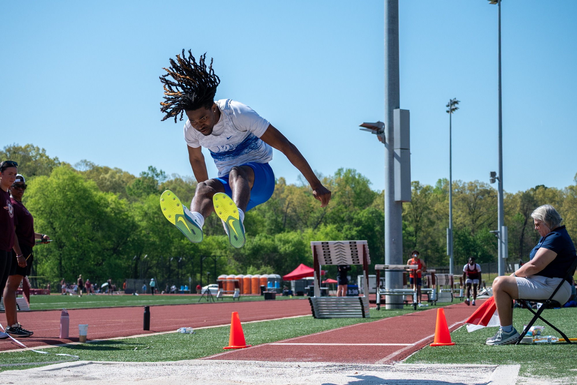Nate mid jump.