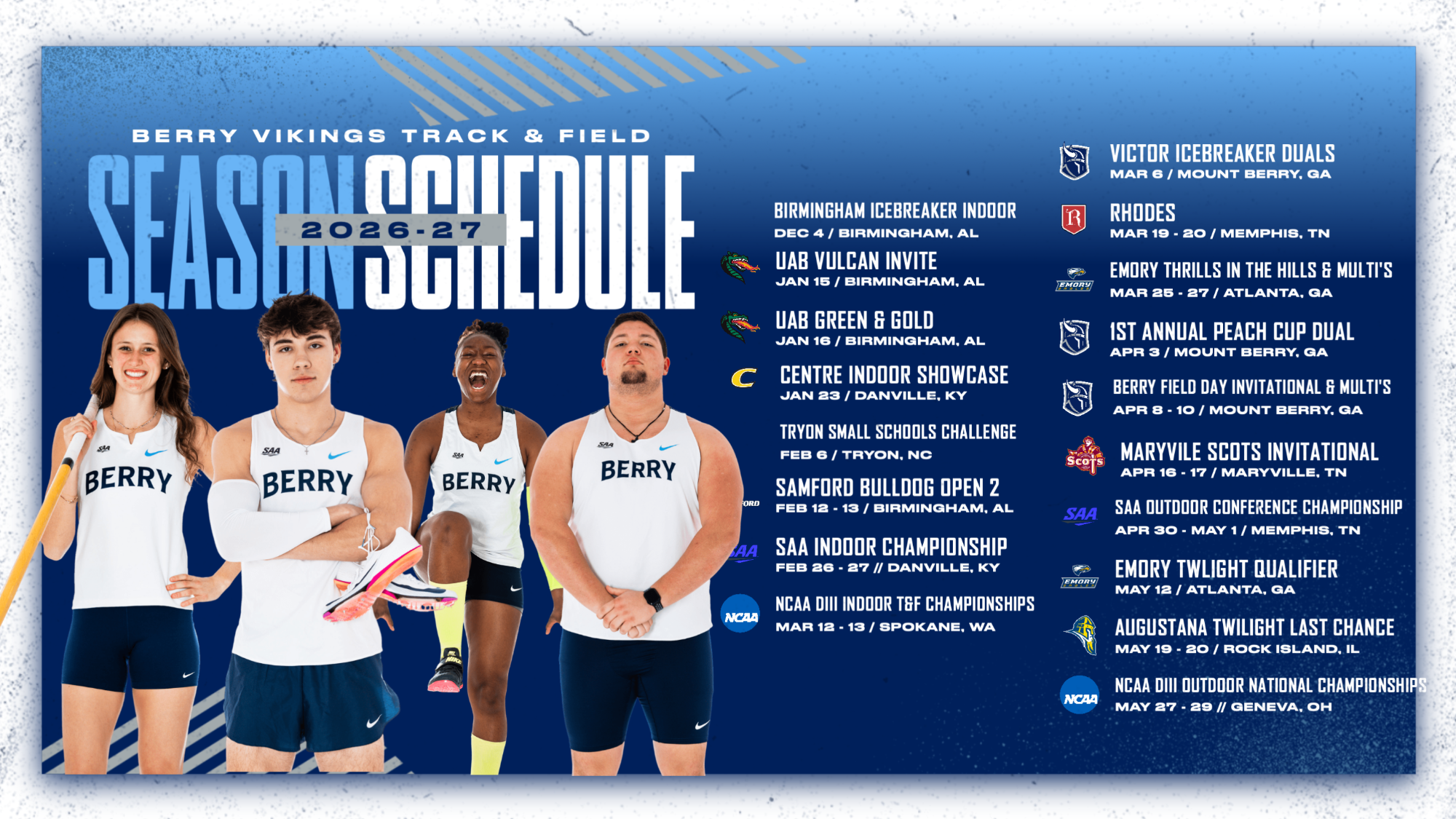 Track Schedule Release