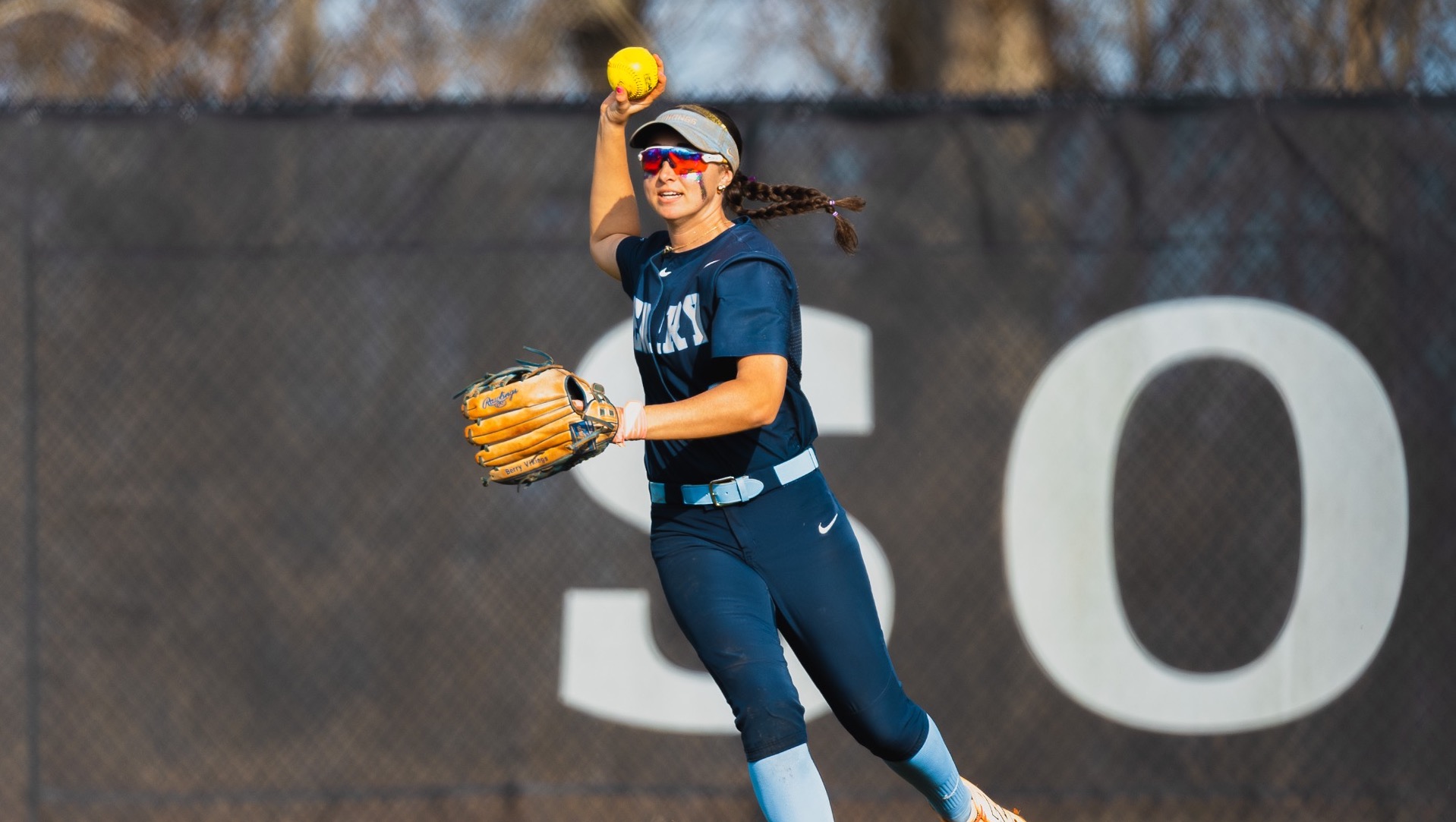 Elly Playing Outfield