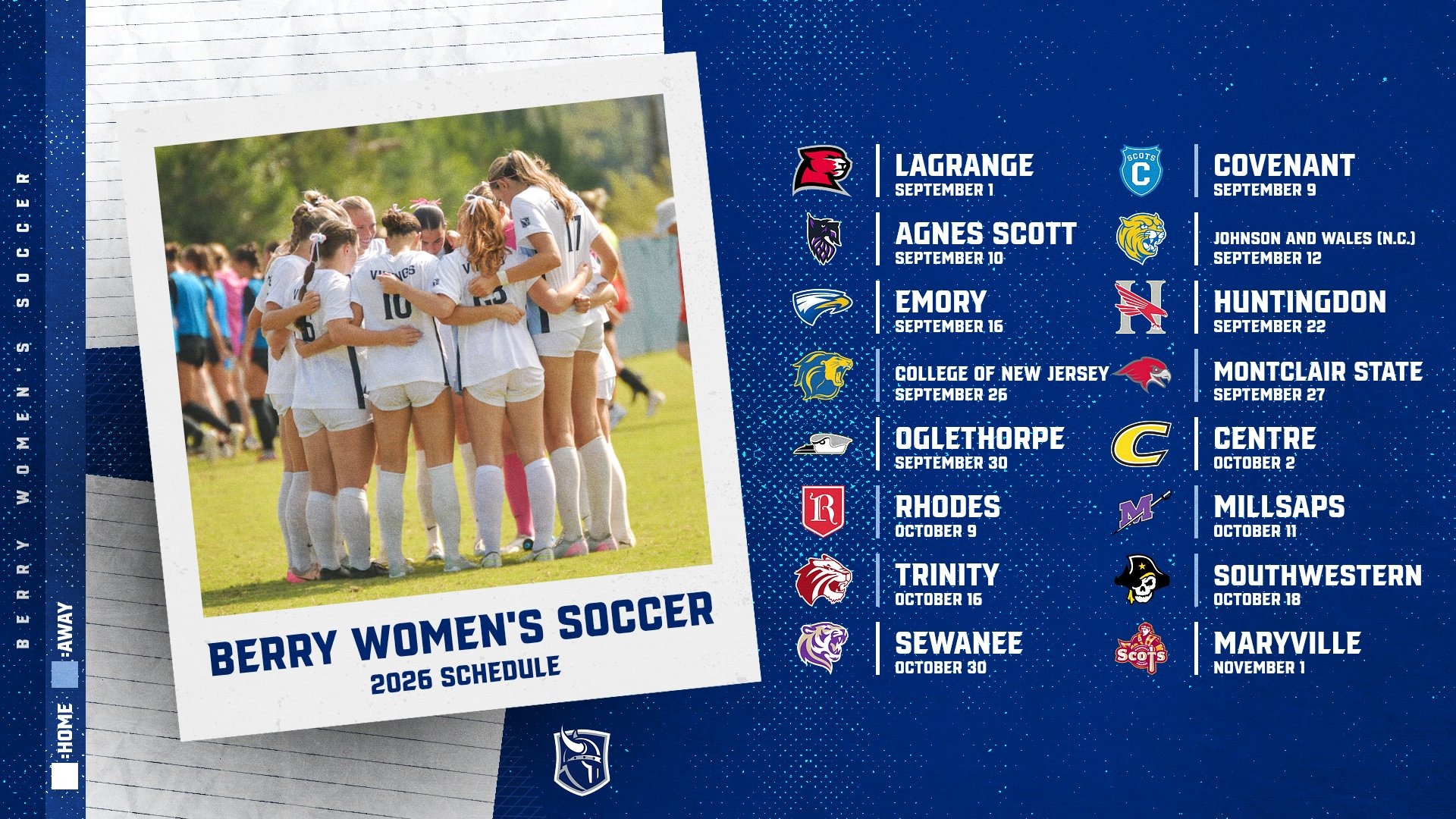 2026 Women's Soccer Schedule