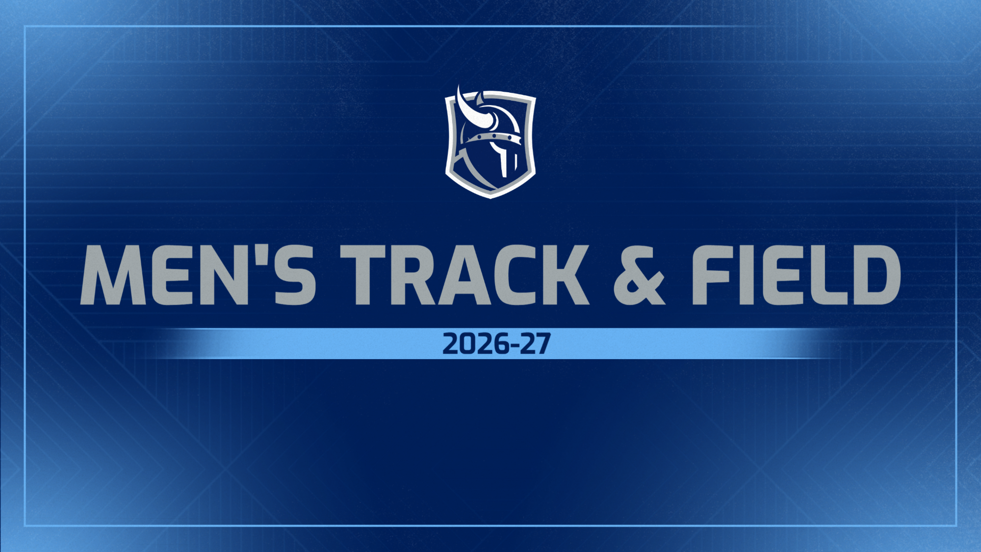 Men's T&F 2026-27 Newcomers Graphic