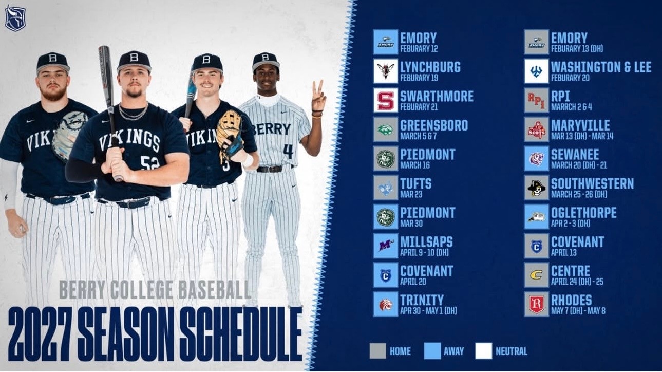 Baseball Schedule