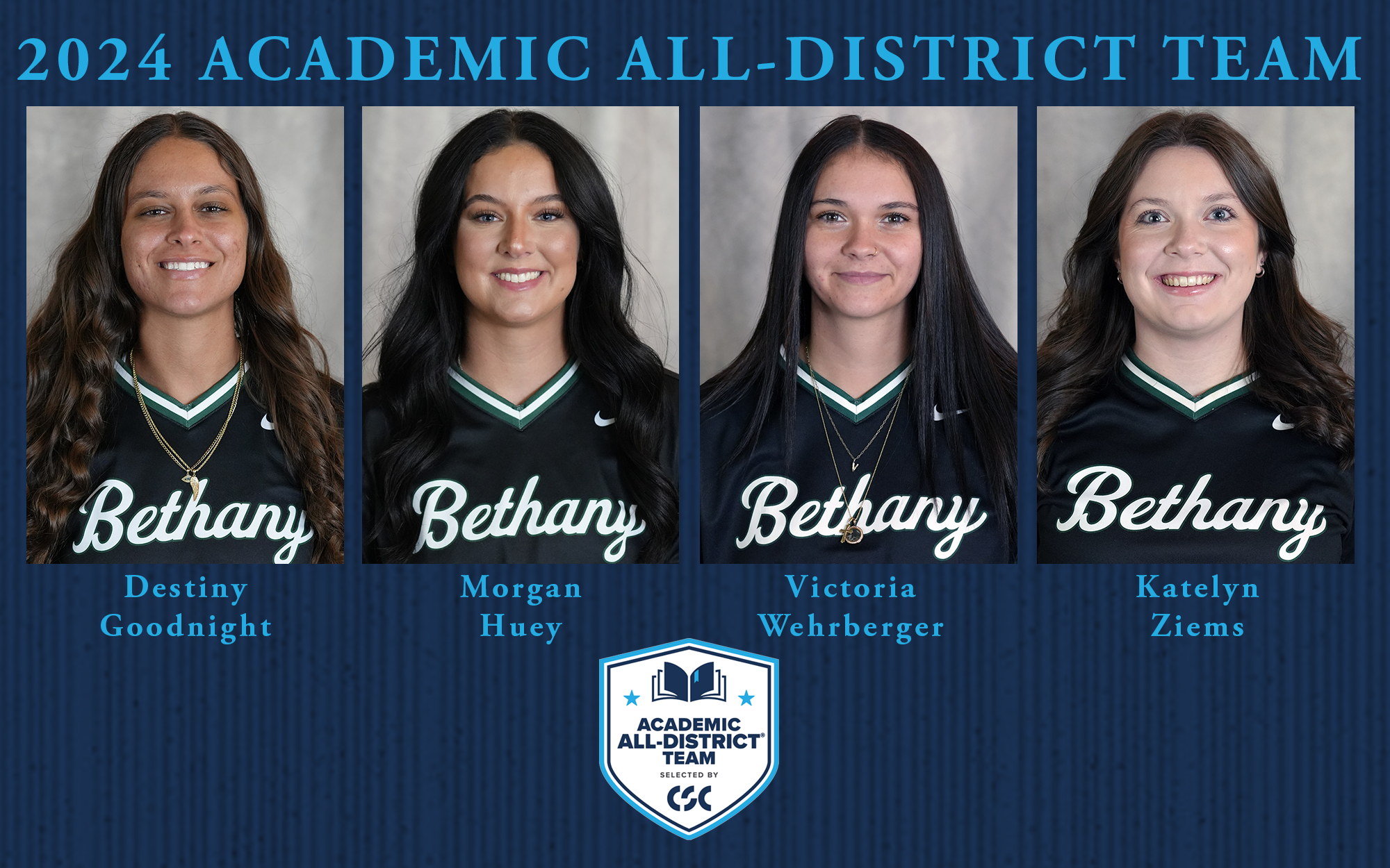 2025 Softball Academic All-District