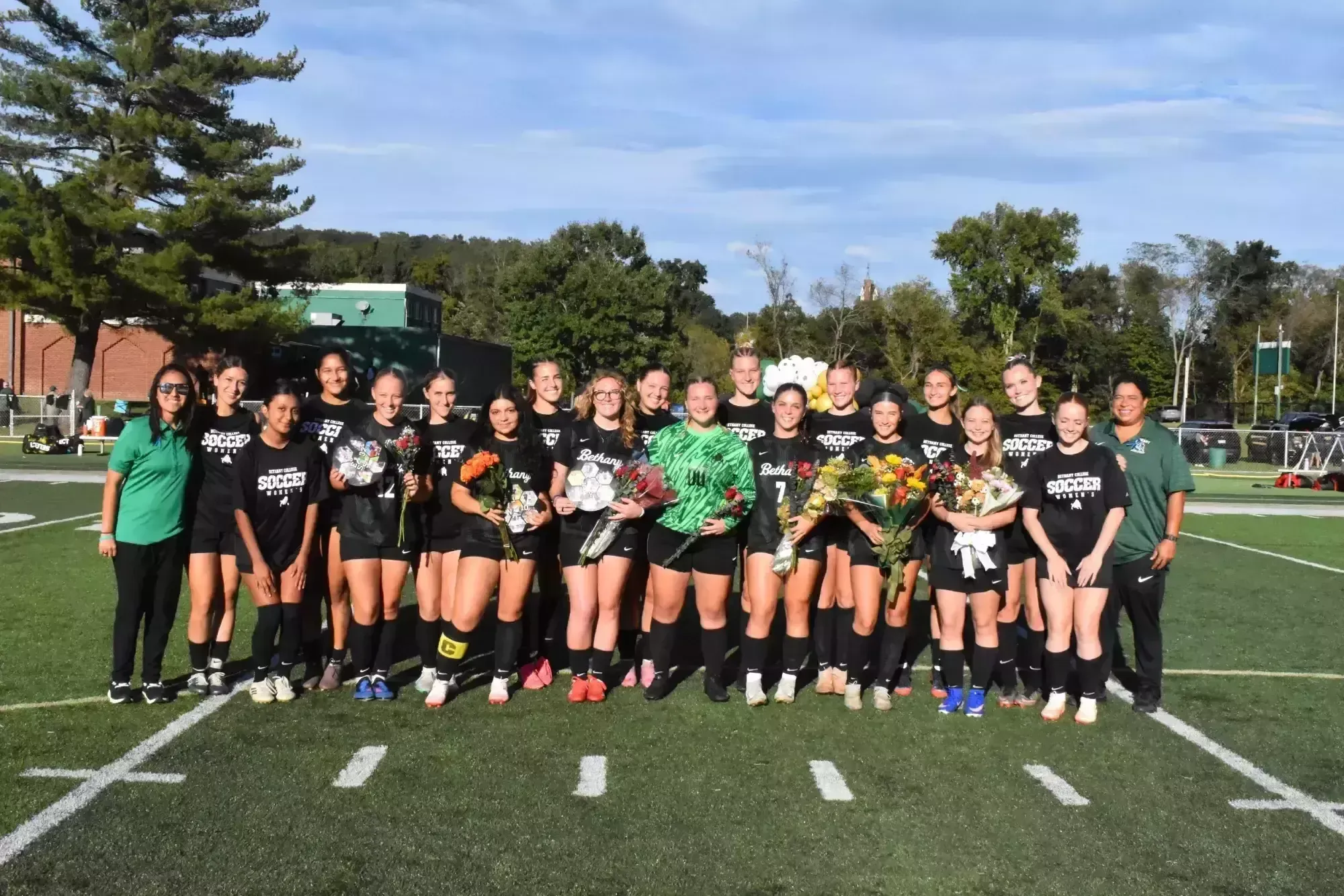 Women's Soccer on their 2026 senior day