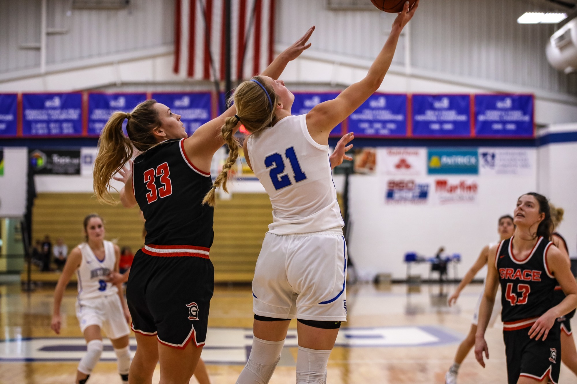 Women's Basketball overwhelmed by Grace, 7547 Bethel University (Ind)