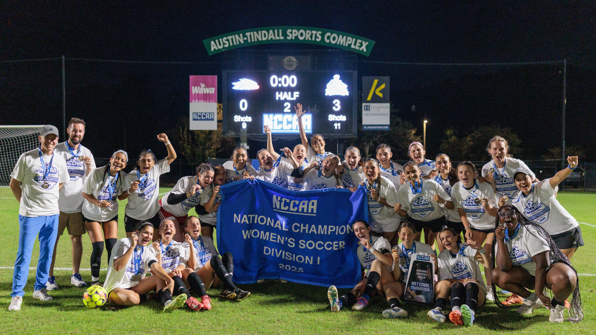 NCCAA WSOC CHAMPIONS 2025