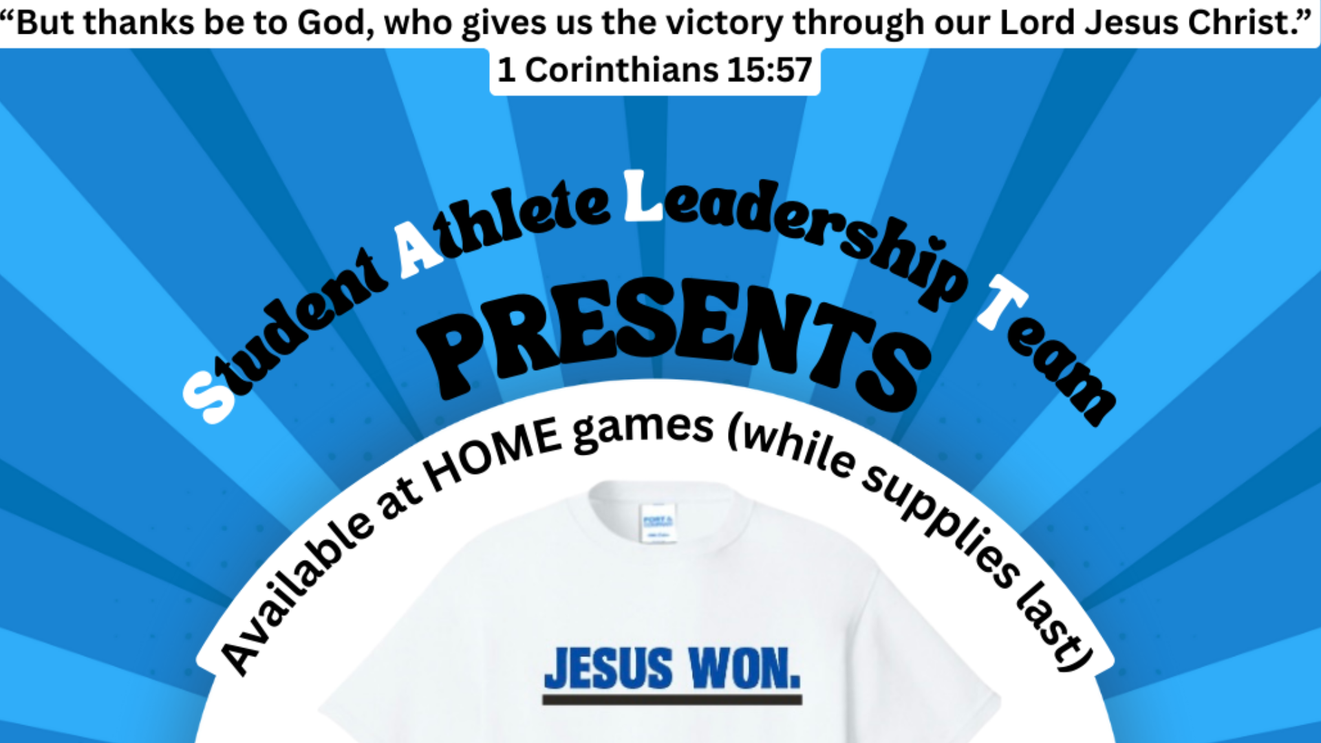 SALT T SHIRT ANNOUNCEMENT