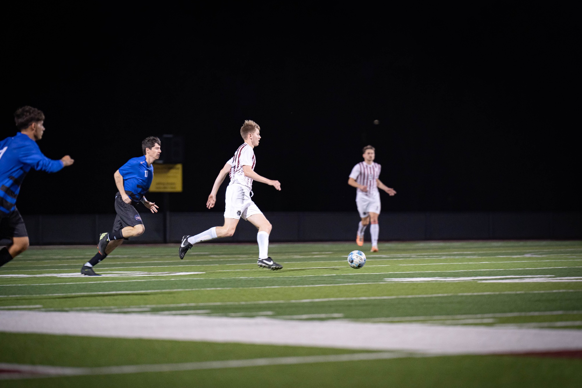 Men's Soccer scores four secondhalf goals on their way to a 51