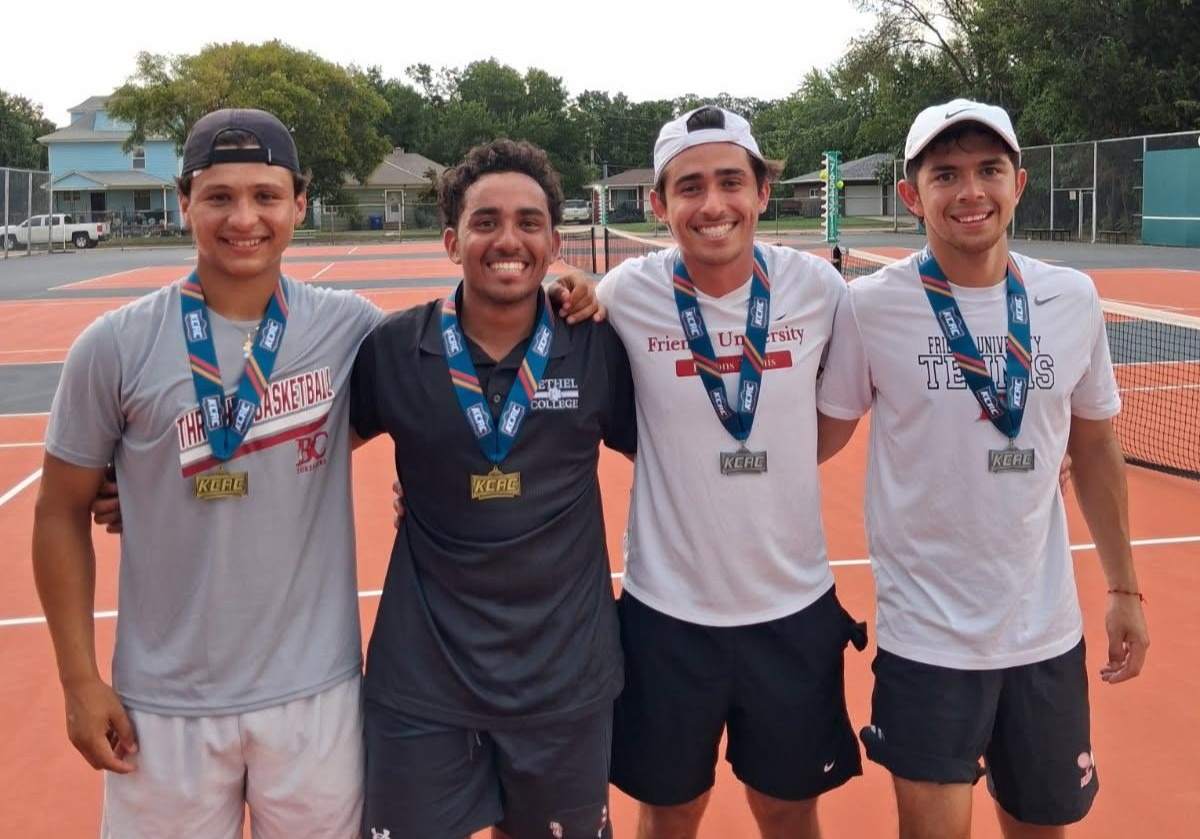 Jorge Batista and Billy Hoada KCAC Doubles Champions