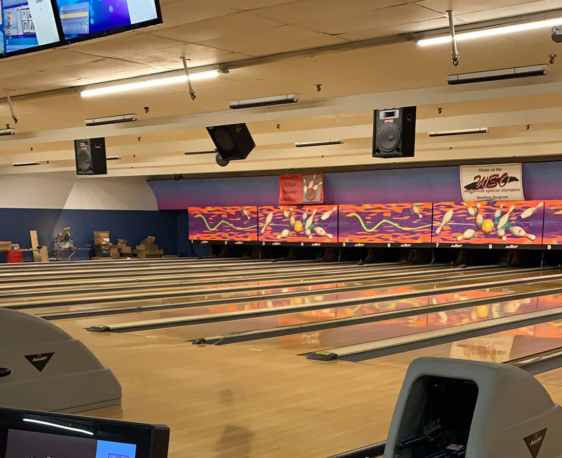 bowling alley