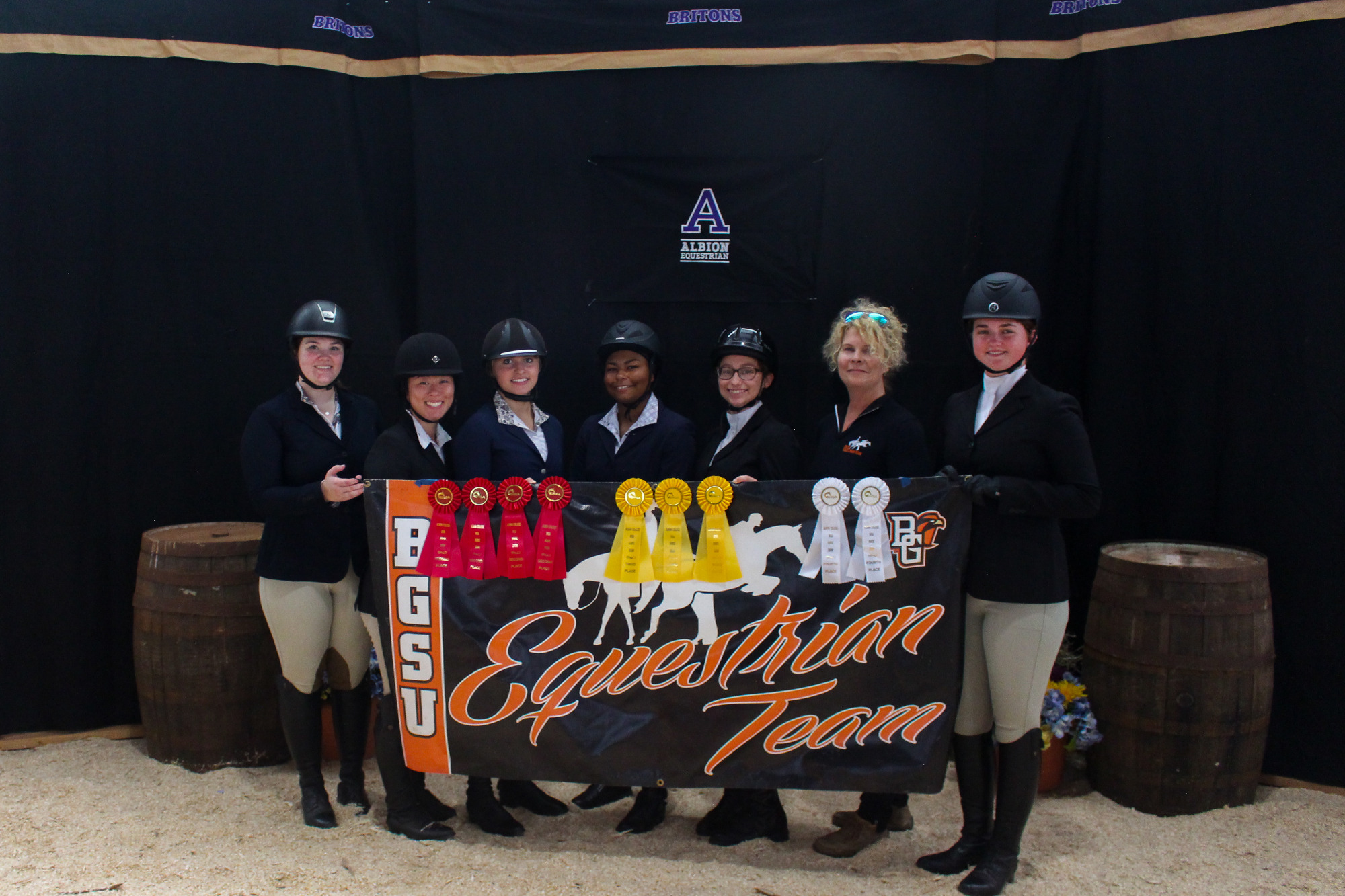 Equestrian Hunt Seat Team Competes at First Show Bowling Green State