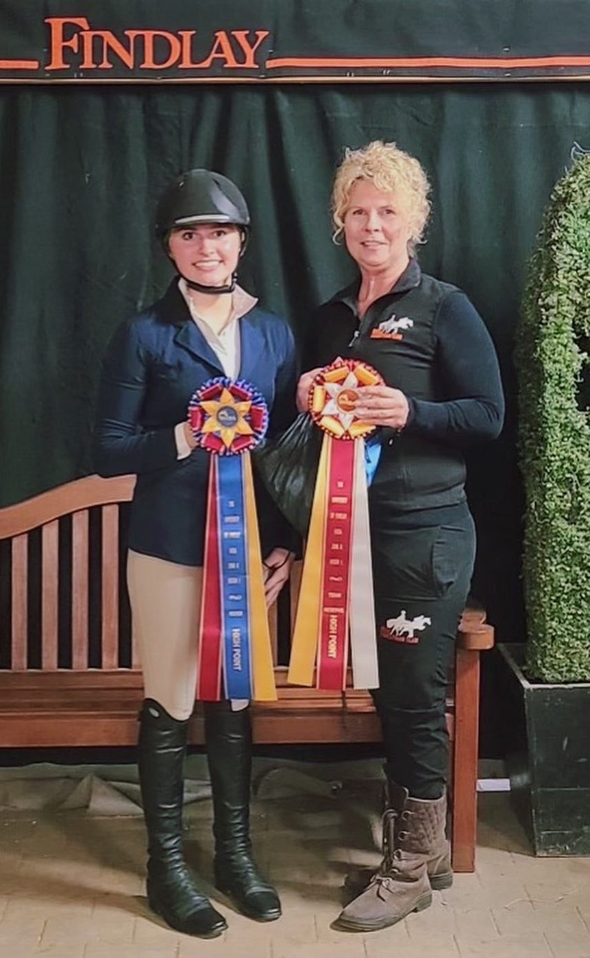 Equestrian Hunt Seat Team Wins Reserve Champion for the First Time in