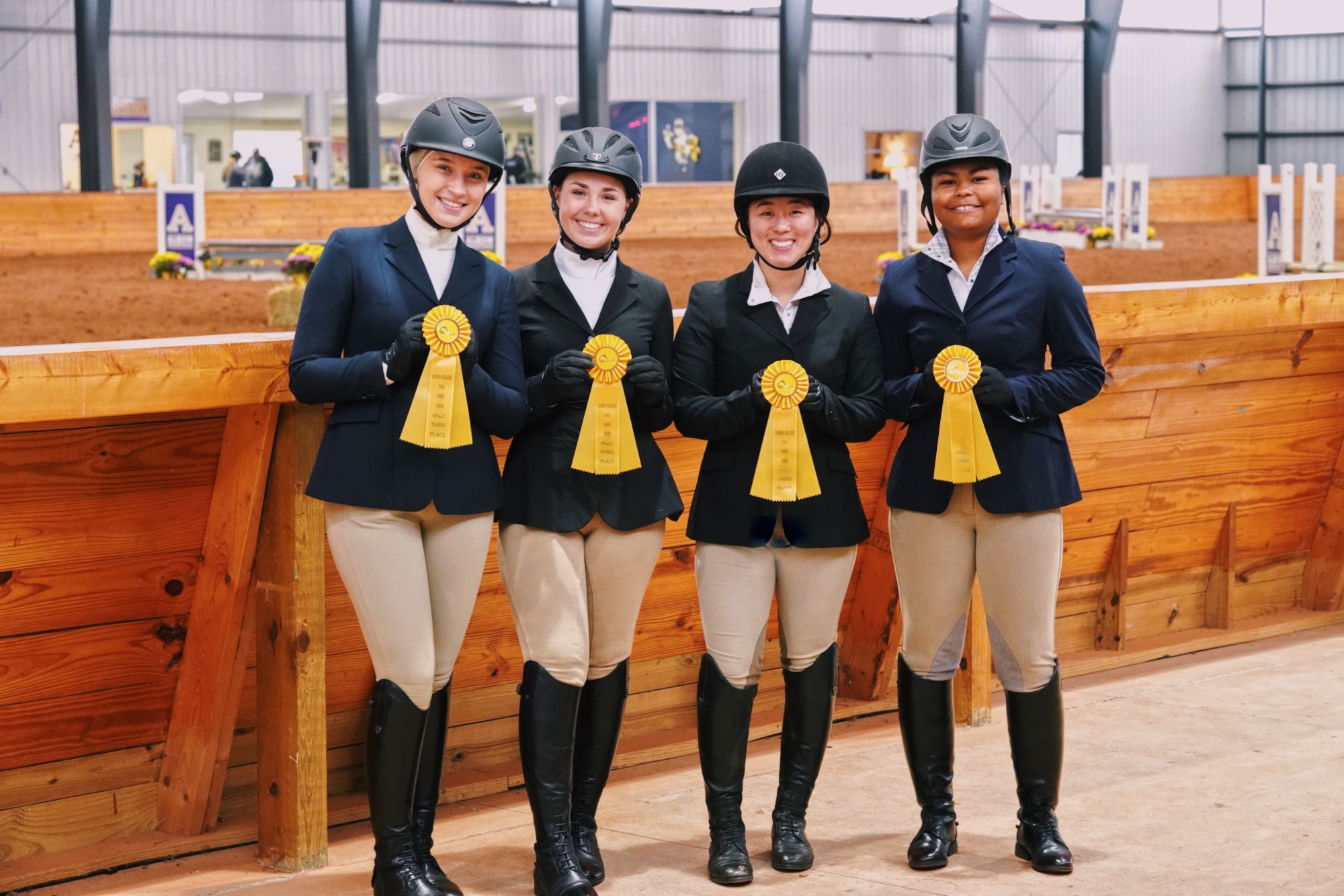 Equestrian Hunt Seat Team Wins Reserve Champion for the First Time in