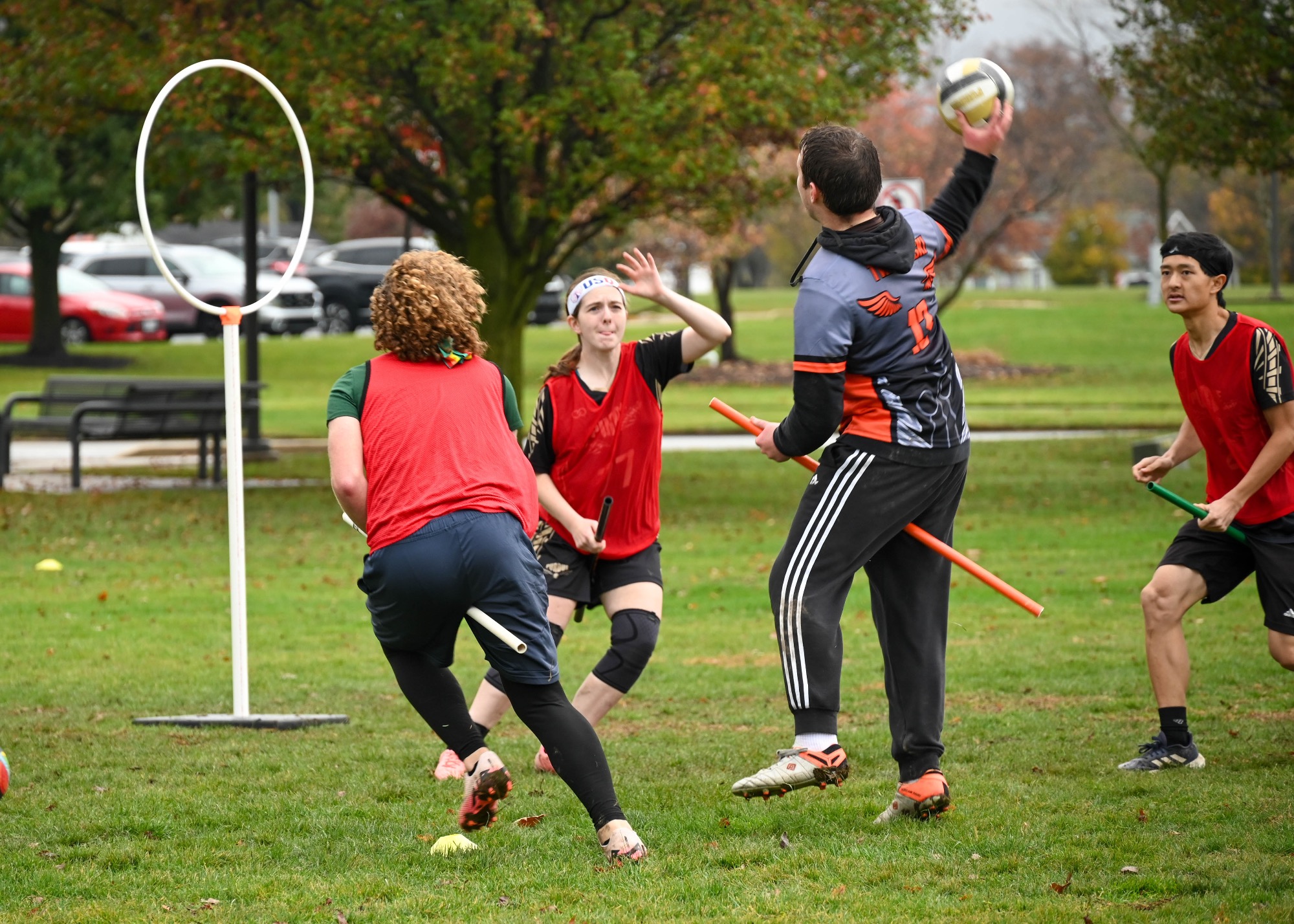 BGSU Quadball joint practice