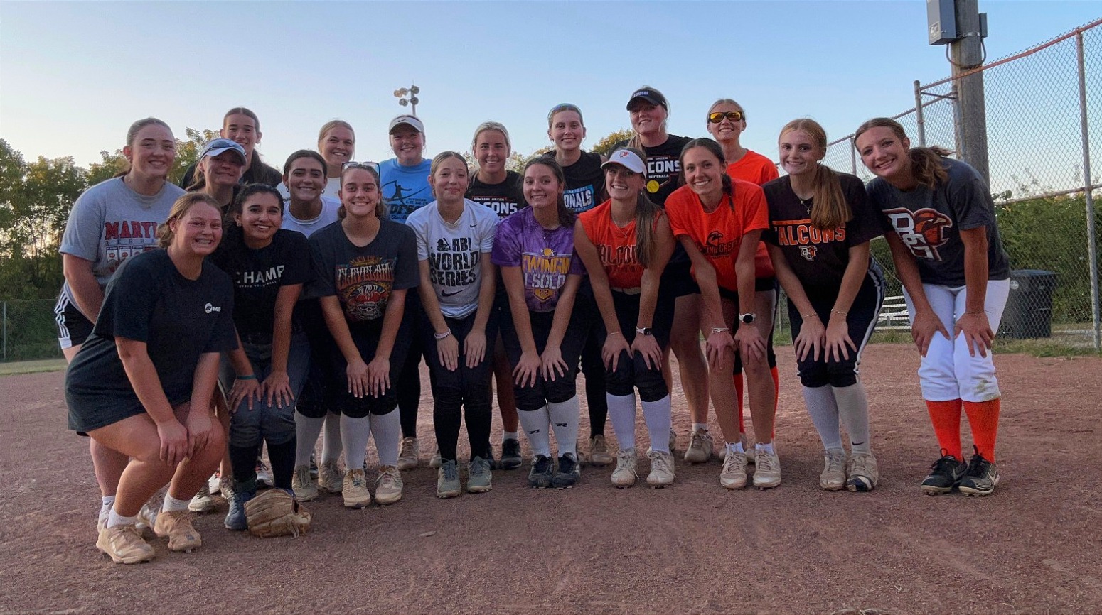Softball first practice
