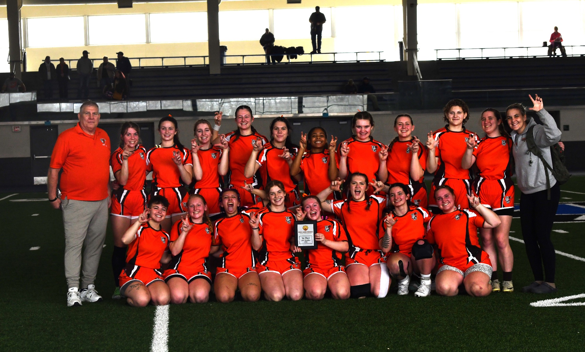 BGSU Women's Rugby vs GSVU 7s Qualifier
