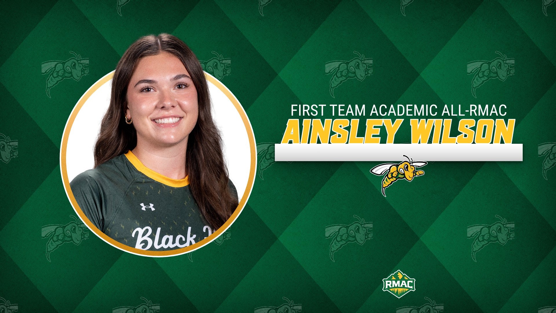 Ainsley Wilson First Team Academic All-RMAC