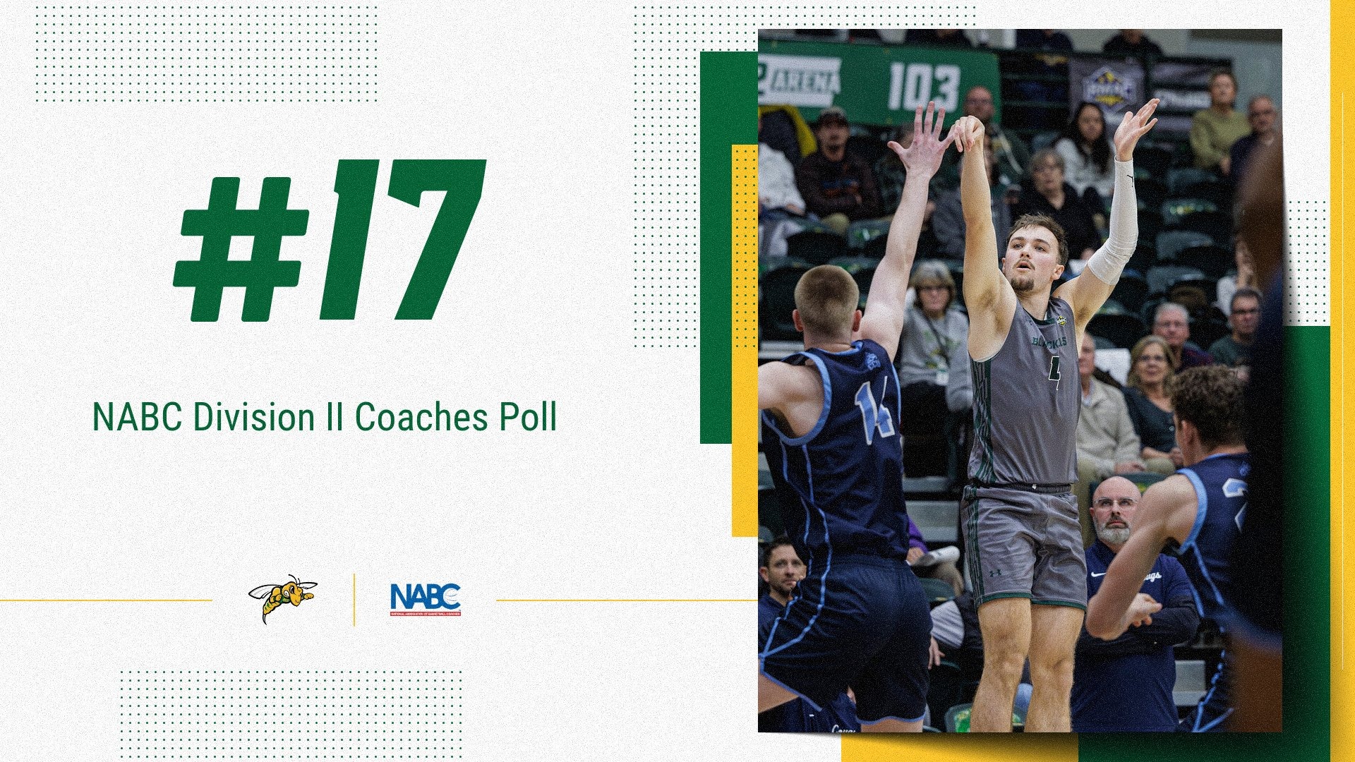 BHSU NABC Top-25 Ranking - Dec. 16, 2025