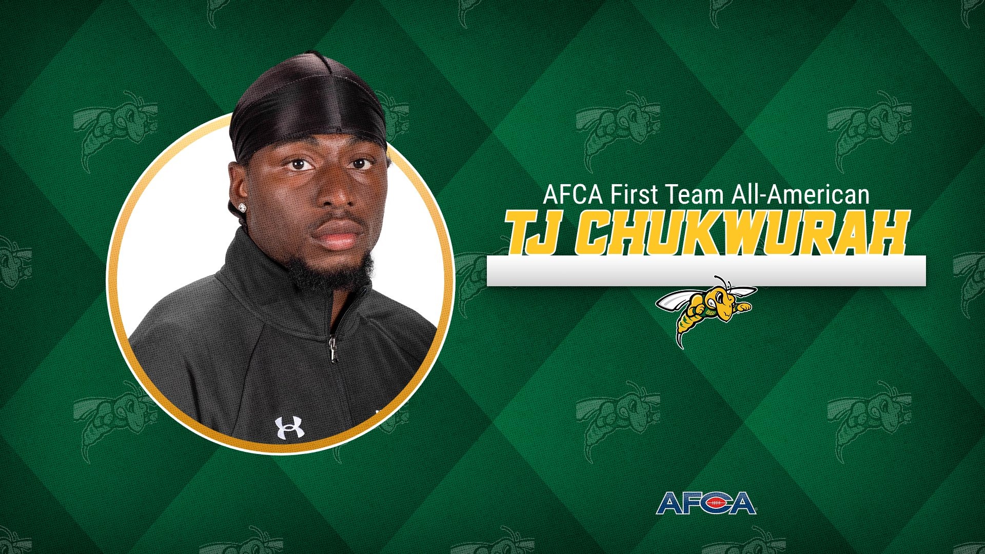 TJ Chukwurah AFCA First Team All-American