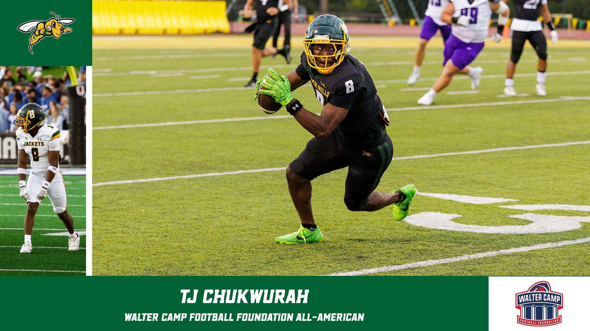 TJ Chukwurah Walter Camp Football All-American