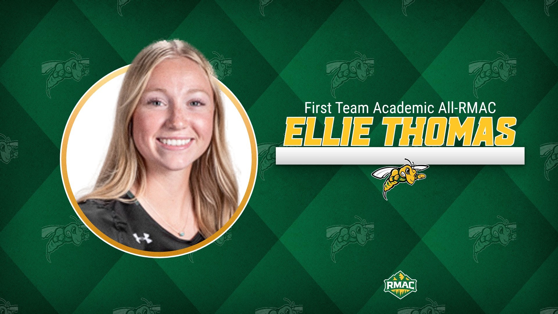 Ellie Thomas Academic All RMAC Graphic