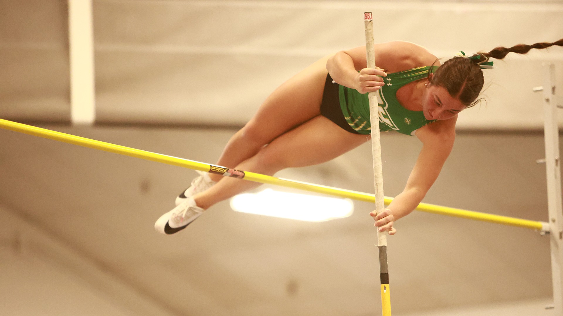Erin Weibel at the RMAC Outdoor Track & Field Championships