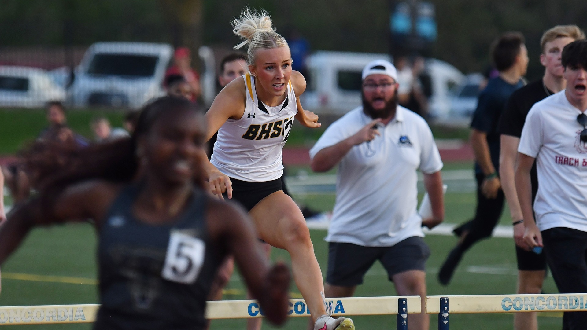 Kendall Tietjen at the Concordia Twilight