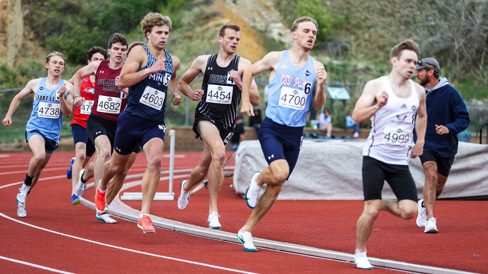 Braden Anderson - 800m Run Prelims at RMAC Championships