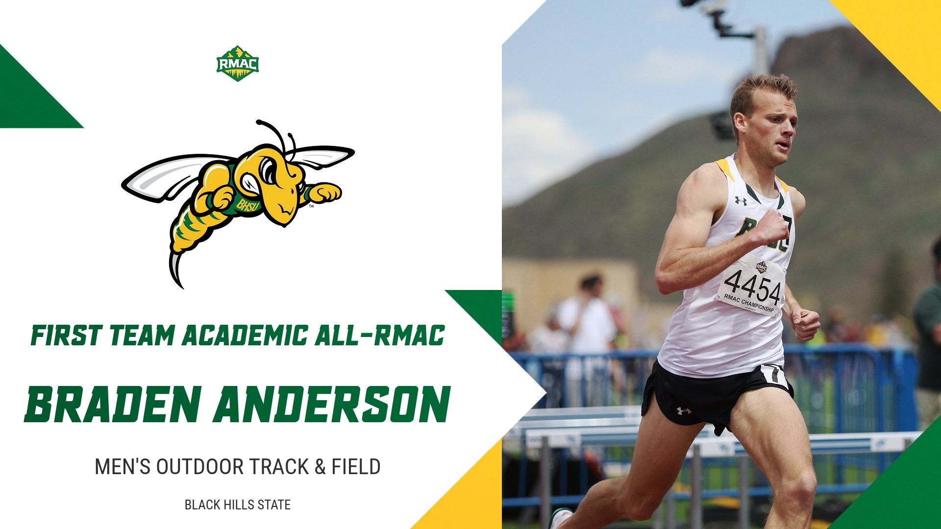 Braden Anderson - First Team Academic All-RMAC