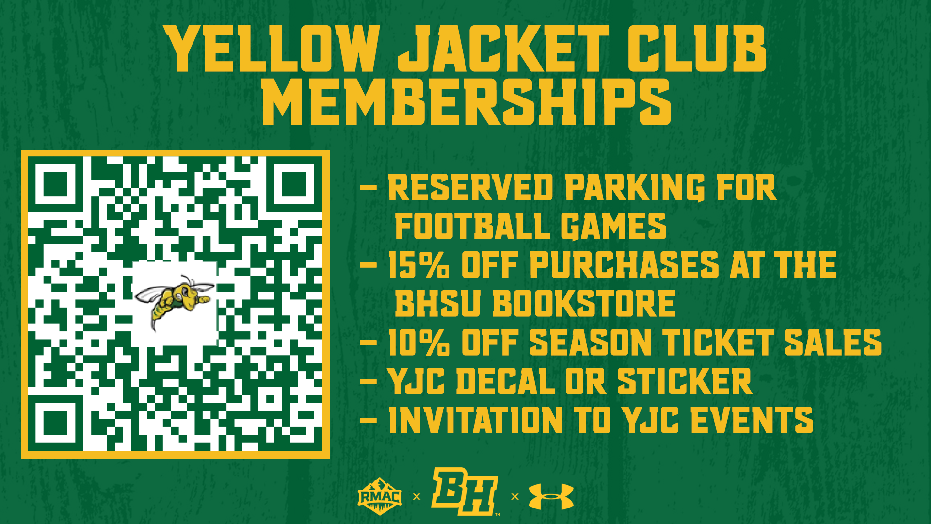 Yellow Jacket Club Video Board Graphic