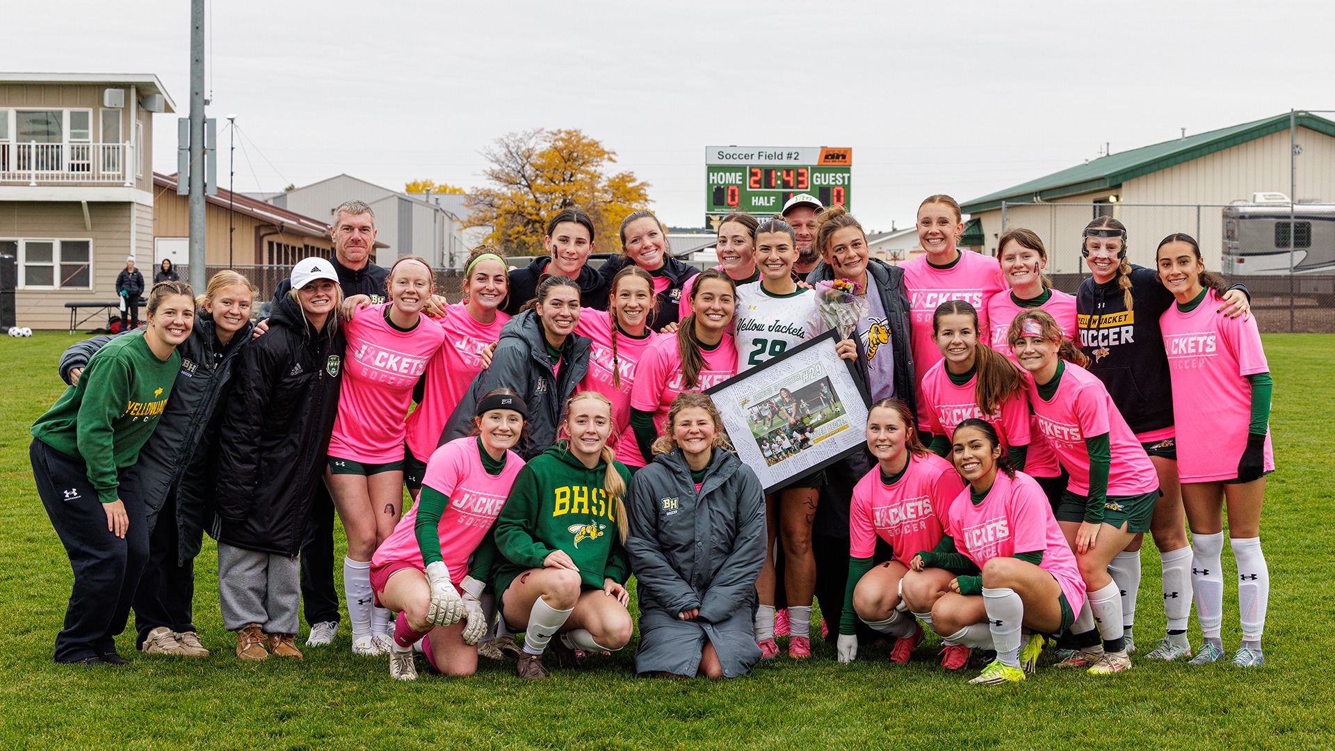 2026 Black Hills State Women's Soccer Senior Day