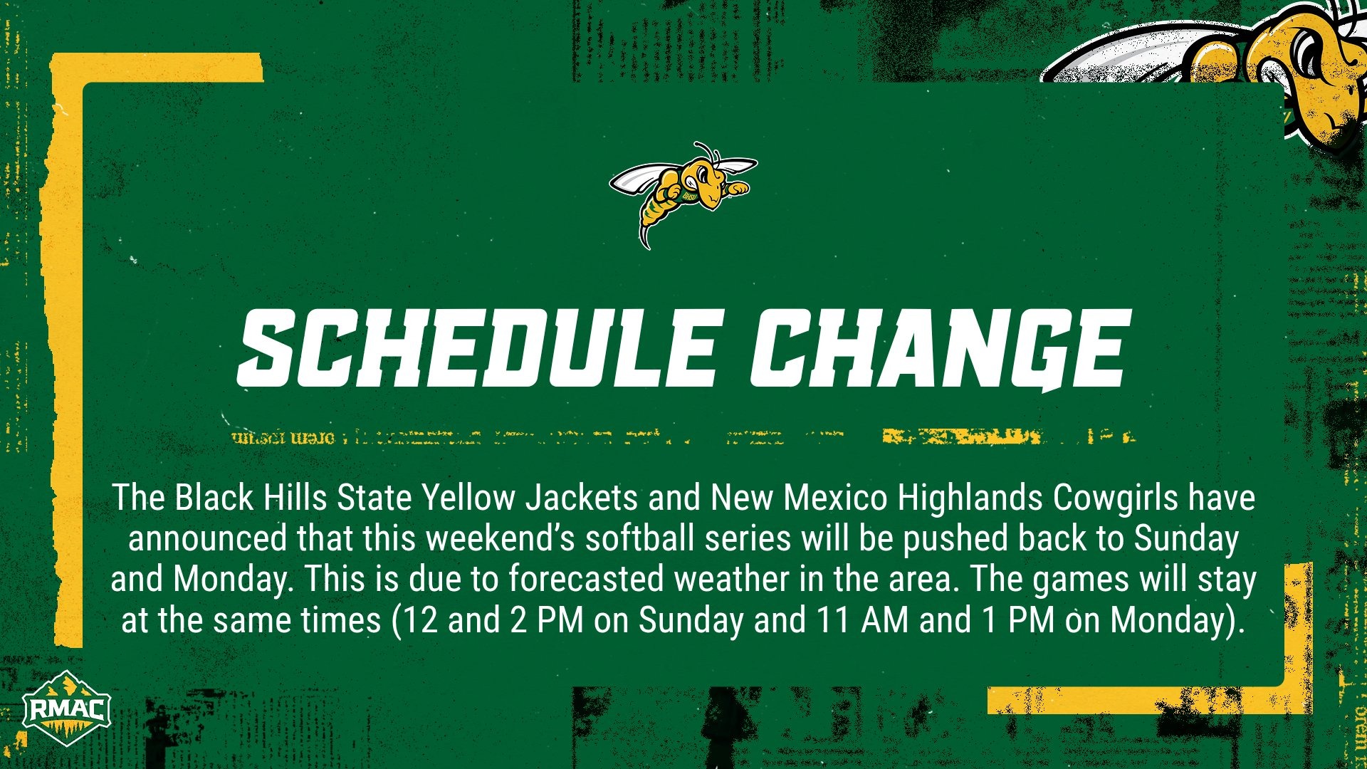 NMHU Schedule Change