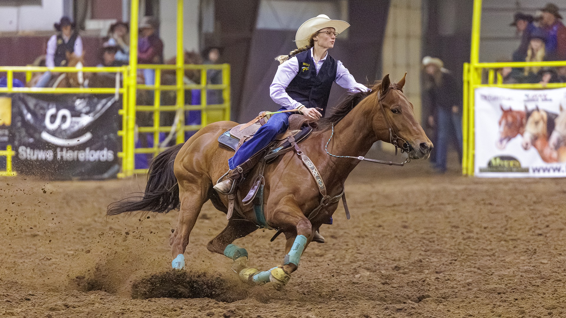 Jayda Reinert at the 2026 Will Lantis Yellow Jacket Stampede