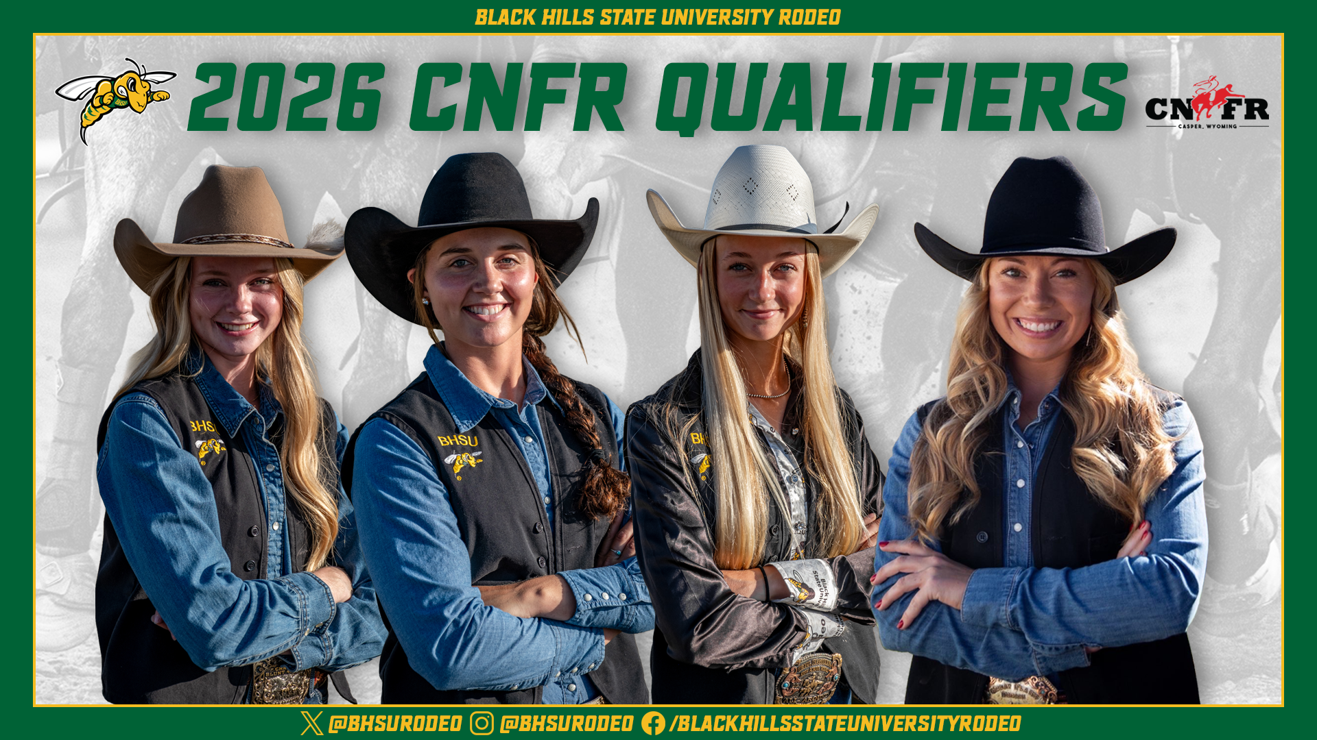 2026 CNFR Women's Rodeo National Qualifiers Graphic