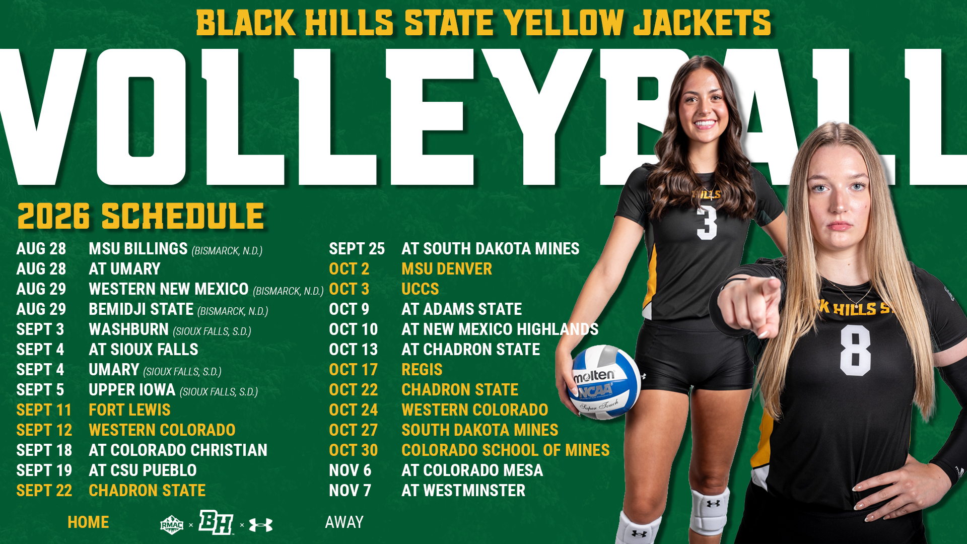 2026 VB Schedule