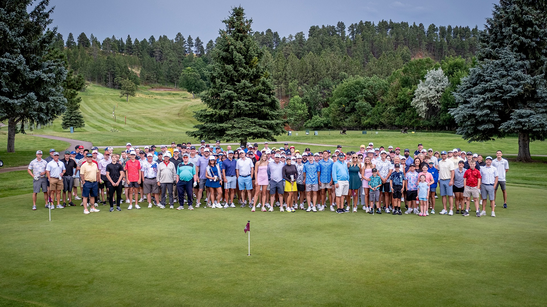 25th Annual Mark Larscheid Memorial Golf Tournament Group Photo