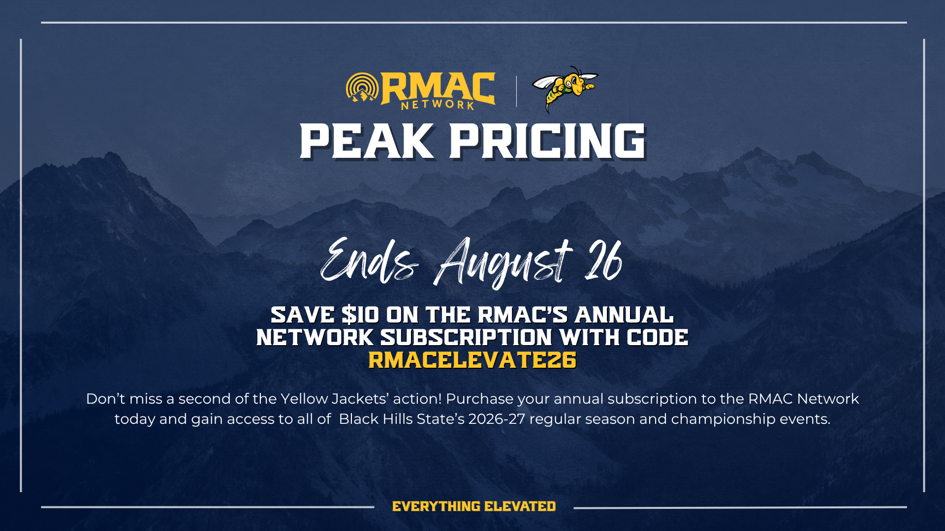 RMAC Network Peak Pricing Graphic & Information