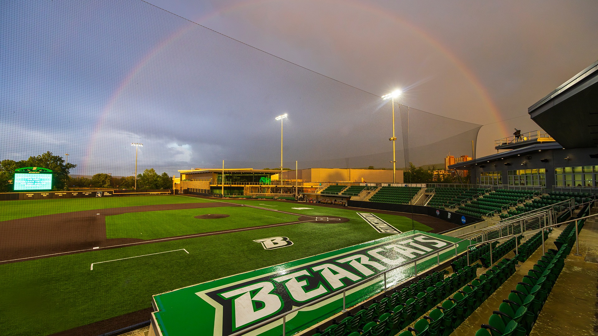 baseball rainbow