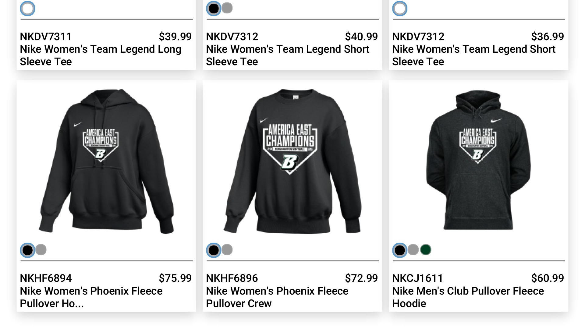 Softball BSN Team Store Now Open Binghamton University Athletics