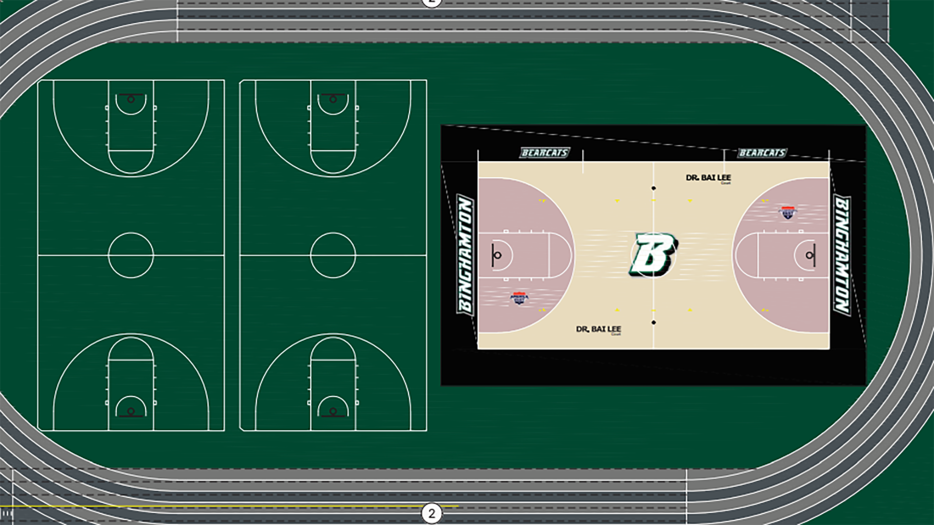 Events Center floor plan