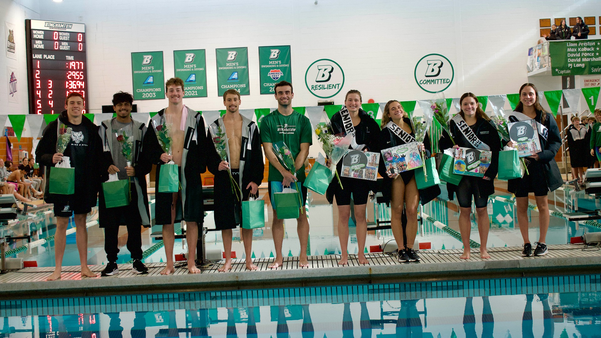 Swim 26 Senior Day