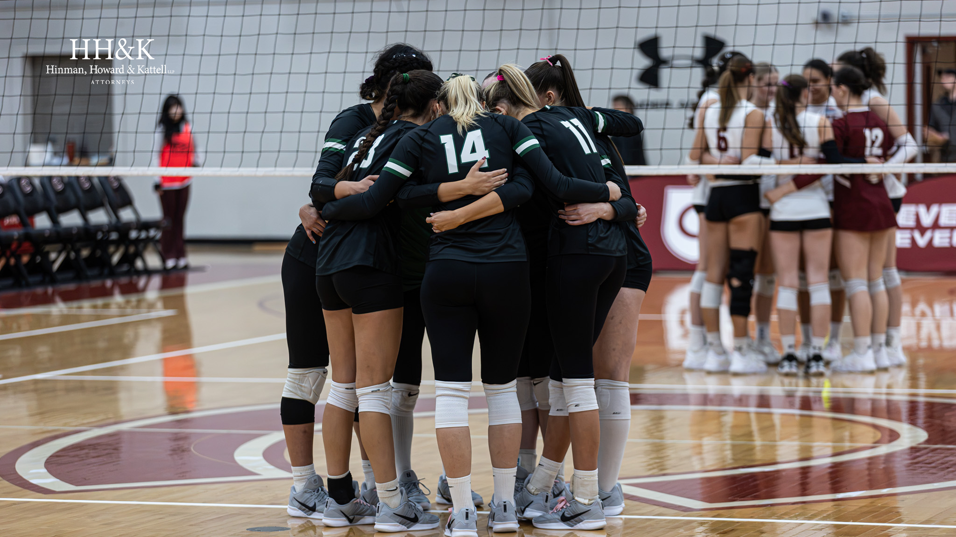 Volleyball Huddle Colgate 2026 Web Photo