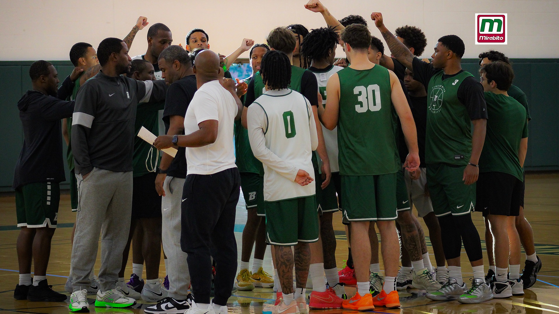 men's basketball practice